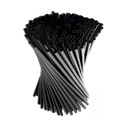 Cannucce nere 1000 pezzi - lunghe 21 cm