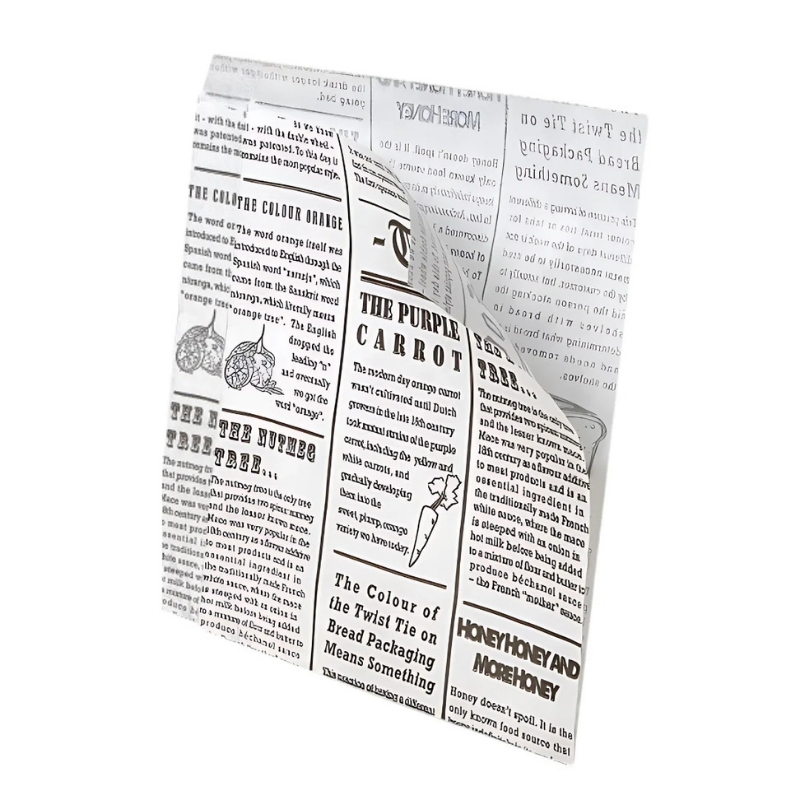 Carta antigrasso Journal - 500 pezzi - 40x32 Carta antigrasso Journal - 500 pezzi - 40x32