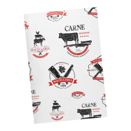 Carta regalo patinata macelleria - salumeria 12 KG