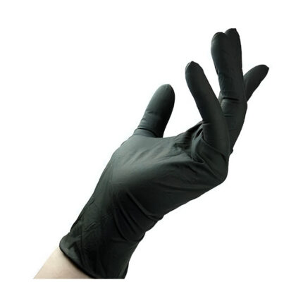 Guanti nitrile nero non talcato - XL