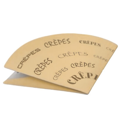 Porta crepes ripiegabile cod. 610 - 200 pezzi - 150X165