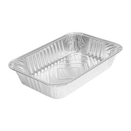 Vaschetta alluminio grande r11g + coperchio - 100 pezzi