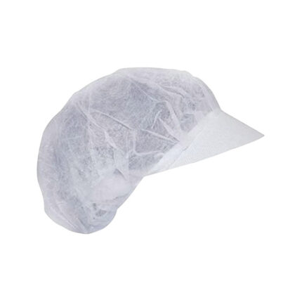 Cuffia monouso con visiera - 100 pezzi