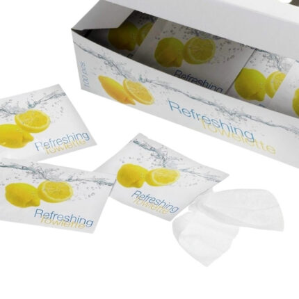 Salviette monouso limone - 100 pezzi